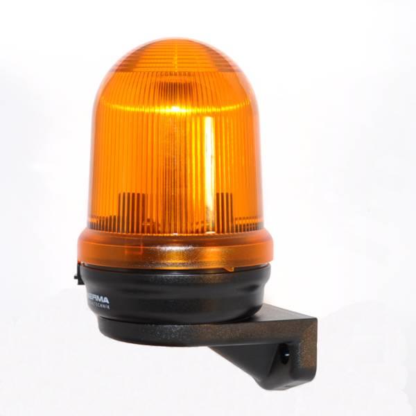 B300STR024VB.2 Werma  XenonStrobe B300STR WB 24vDC/AC 2:AMBER 5J 1Hz IP65 v=+/-10% with Wall Bracket